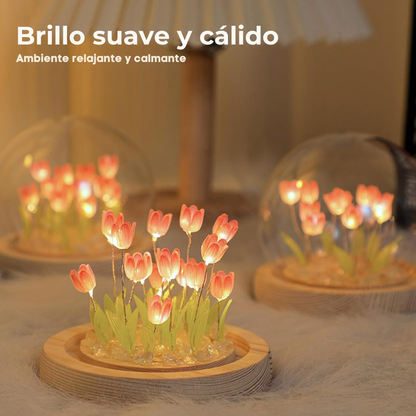 Esfera de Tulipanes Brillantes DIY